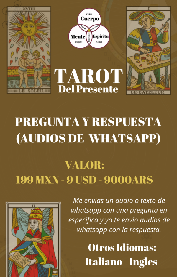Tarot Pregunta y Respuesta por Telegram